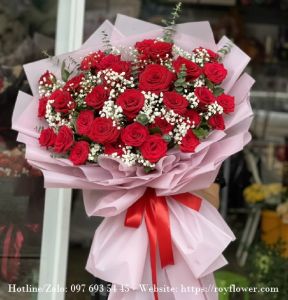 Cửa tiệm hoa tươi gửi Ba Đình - Mẫu hoa RFHN347 - Lộng Lẫy