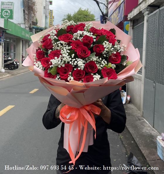 Gửi điện hoa giá rẻ tại quận Hoàn Kiếm, Hà Nội - Mẫu hoa RFHN370 - Bao Nhiêu Yêu Thương