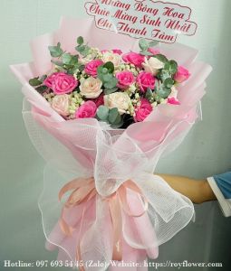 Quán hoa tươi giao tại Long Biên Hà Nội - Mẫu hoa RFHN662 - Tơ Duyên