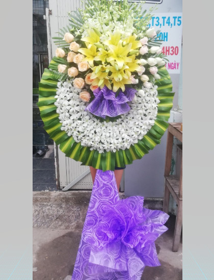 Vòng hoa T297 - Vĩnh Biệt