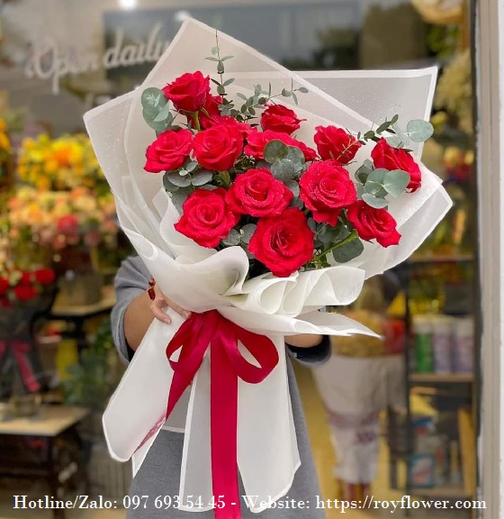Chuyên giao hoa giá rẻ tại quận Hà Đông - HN - Mẫu hoa RFHN1733 - Ngóng Chờ