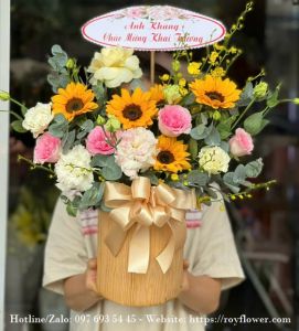Shop bán hoa tươi HCM - Mẫu hoa RFSG1706 - Sự Lãng Mạn Và Ngọt Ngào Mùa Hè