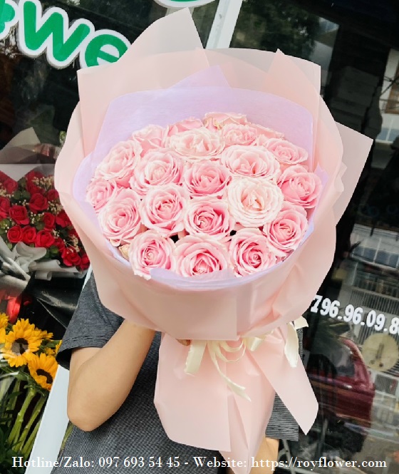 Ship hoa tươi tận nơi Sài Gòn - Mẫu hoa RFSG1897 - Pink Rose