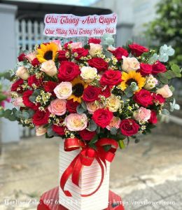 Các vòng hoa giá rẻ gửi ở Quận 3 , Tp Hồ Chí Minh - Mẫu hoa RFSG1924 - Lãng Hoa Khai Trương Cao Cấp