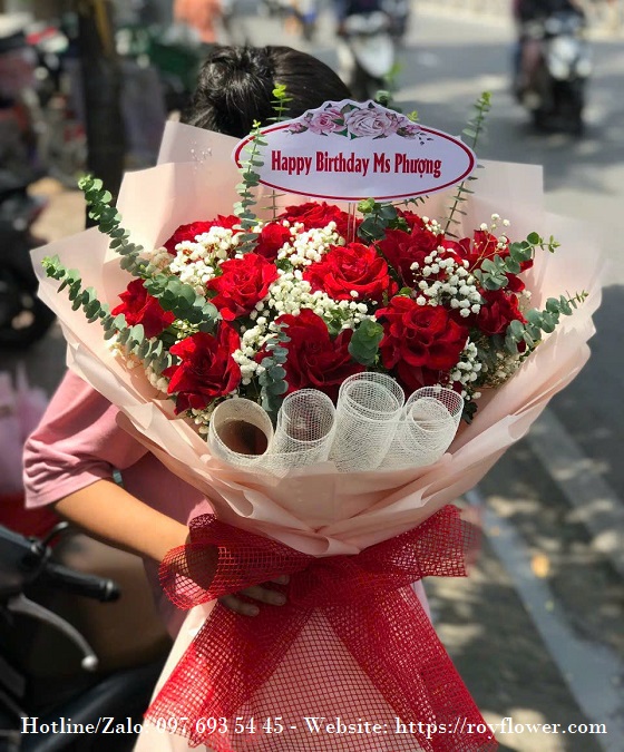 Cửa hàng hoa tươi Tp Hồ Chí Minh - Mẫu hoa RFSG2061 - Say Happy