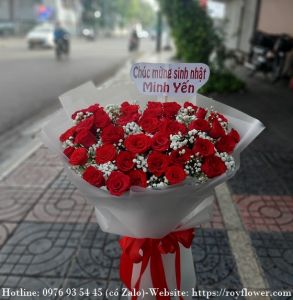 Shop bán hoa giá rẻ ship Sài Gòn - Mẫu hoa RFSG2134 - Nét Đẹp Bình Dị