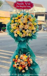 Đặt mua hoa tươi giao Sài Gòn - Mẫu hoa RFSG2352 - Phát Tài - Phát Lộc