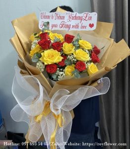 Hỗ trợ ship hoa Ngày Phụ Nữ Việt Nam Quận 11 TPHCM - Mẫu hoa RFSG2690 - Vui Vẻ