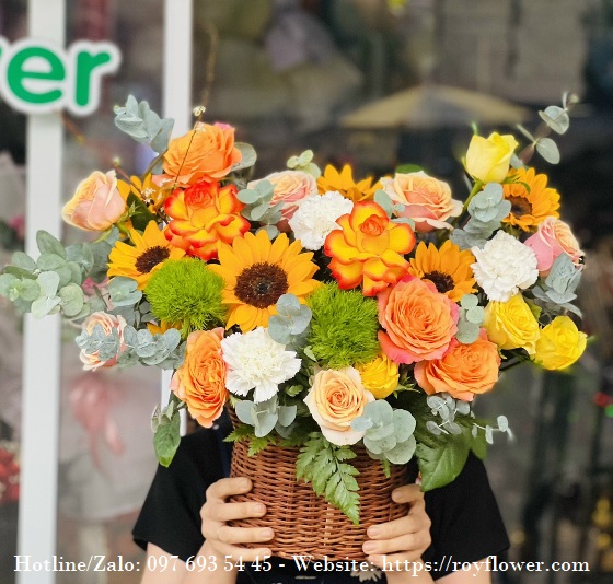 Cửa hàng hoa tươi gửi Quận Tân Bình - Mẫu hoa RFSG3548 - Vươn Lên
