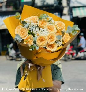 Cửa tiệm hoa giá rẻ tại Sài Gòn - Mẫu hoa RFSG3559 - Tia Nắng Ban Mai