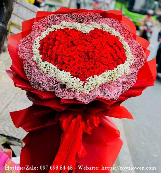 Hoa Tươi Valentine 14-2 Rạch Giá - Hạnh Phúc Bất Tận