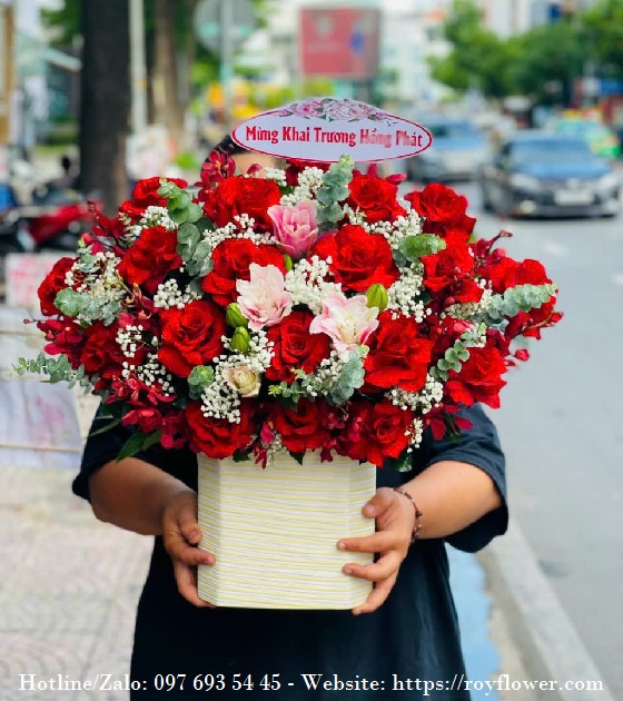 Hoa Tươi Valentine 14-2 Giao Tại Thái Hòa - Món Quà Ý Nghĩa