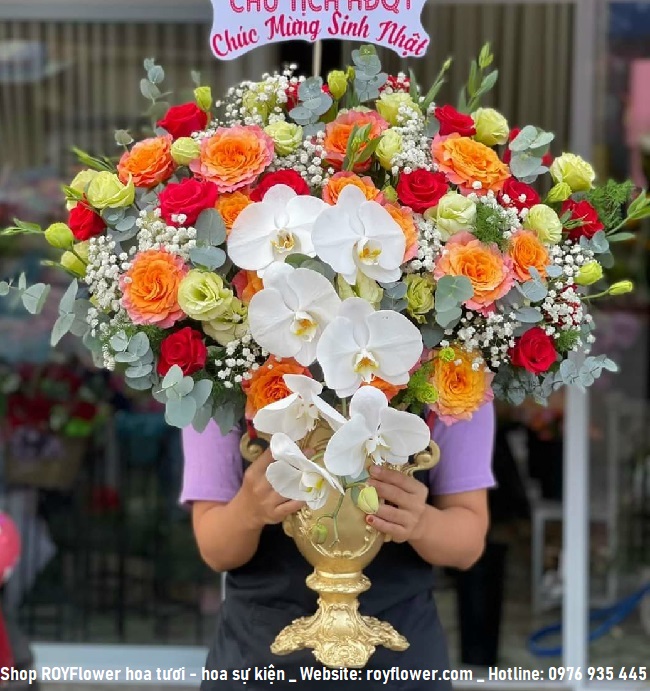 Shop Bình Thạnh ROYFlower, hoa tươi chợ Bà Chiểu Bình Thạnh HCM