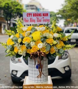 Shop Phú Nhuận ROYFlower, hoa khai trương Phú Nhuận HCM - Khách Hàng Tín Nhiệm