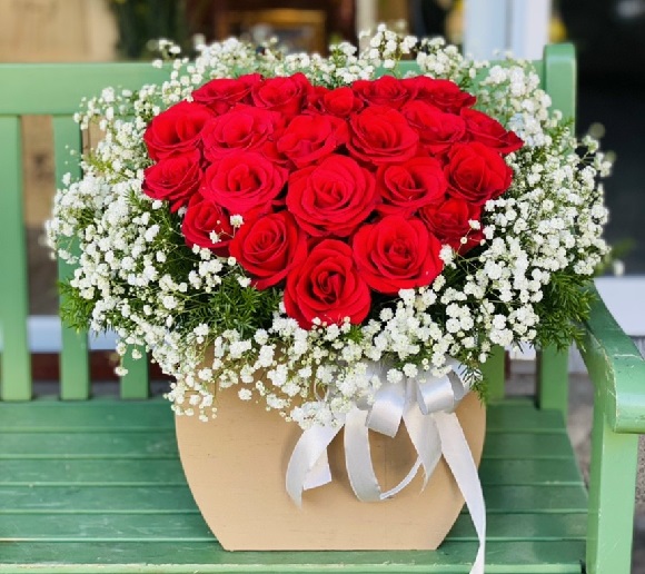 Hoa Valentine 14/2 - Hoa đẹp lễ tình nhân | HDL141 - Love You