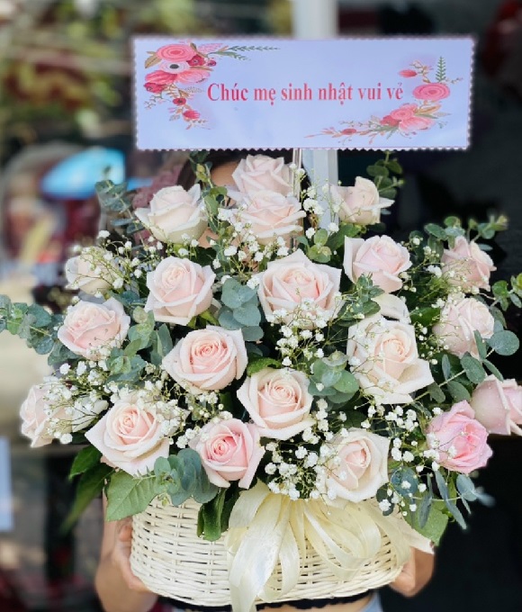 Hoa 8/3 - Mẫu hoa đẹp tặng ngày Quốc tế Phụ nữ | HDL241 - Tấm Lòng Luôn Bao Dung